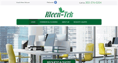 Desktop Screenshot of kleen-tek.com